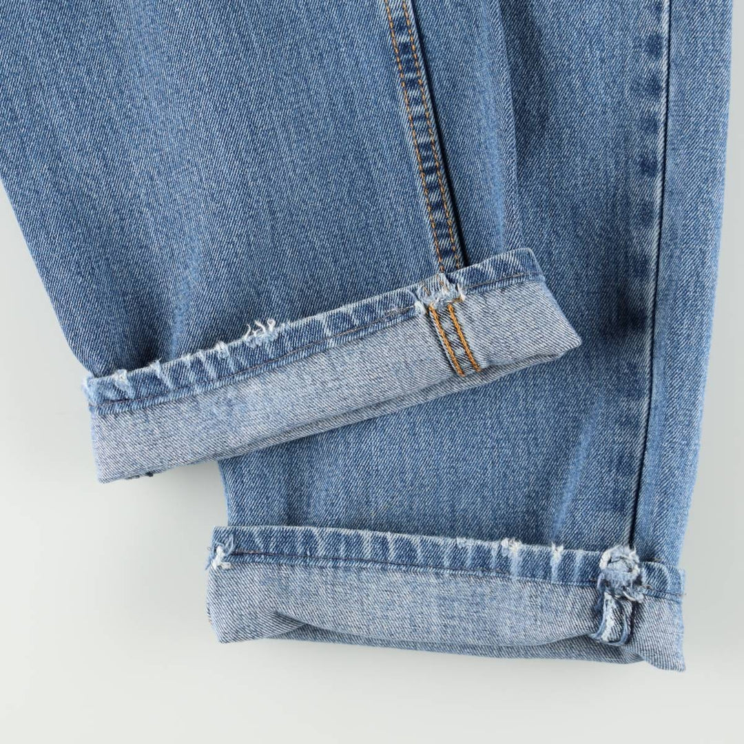 Levi's 550 Relaxed Fit Tapered Leg Denim Pants, Men's Size W34 (approx.), Vintage unclear blue type Vintage Second Hand