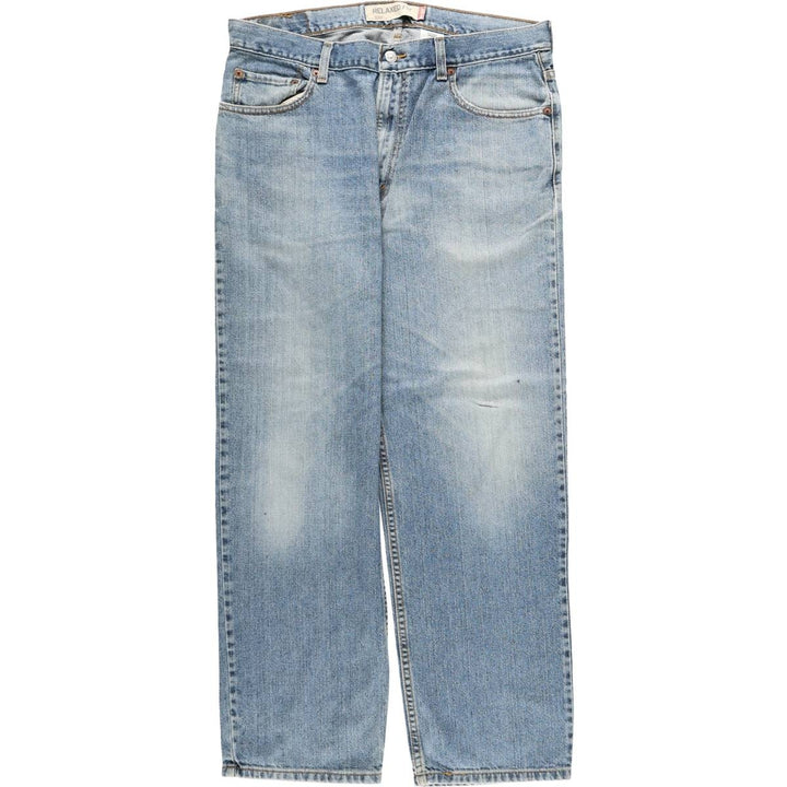 Levi's 550 Relaxed Fit Tapered Denim Pants for Men, W36 cotton blue type Vintage Second Hand
