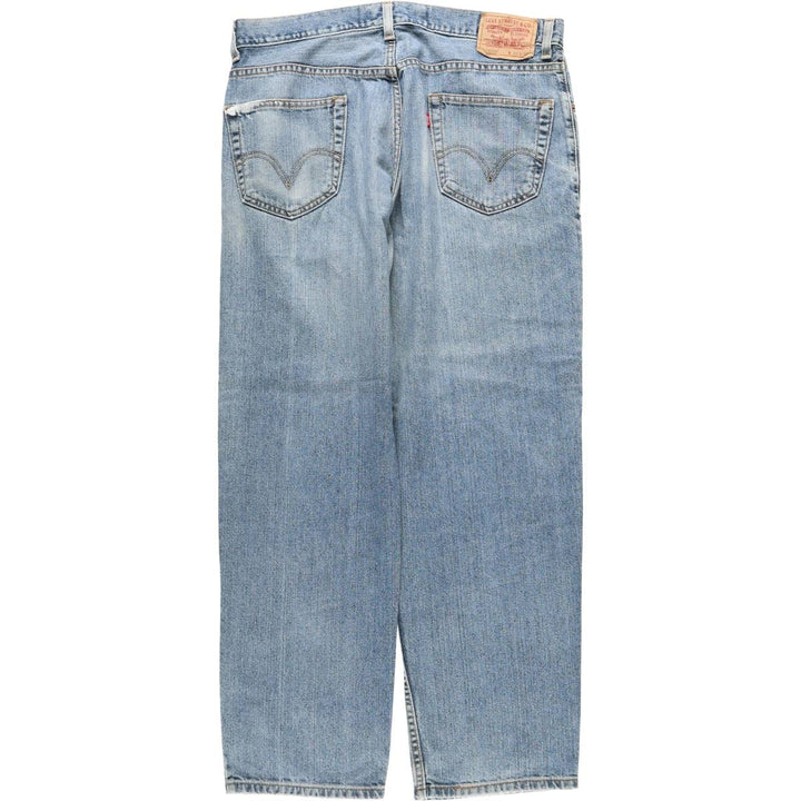 Levi's 550 Relaxed Fit Tapered Denim Pants for Men, W36 cotton blue type Vintage Second Hand