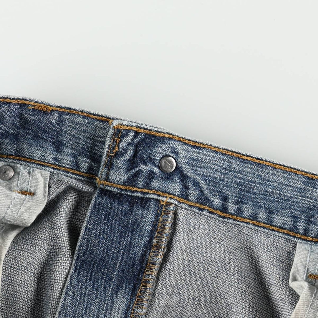 Levi's 550 Relaxed Fit Tapered Denim Pants for Men, W36 cotton blue type Vintage Second Hand
