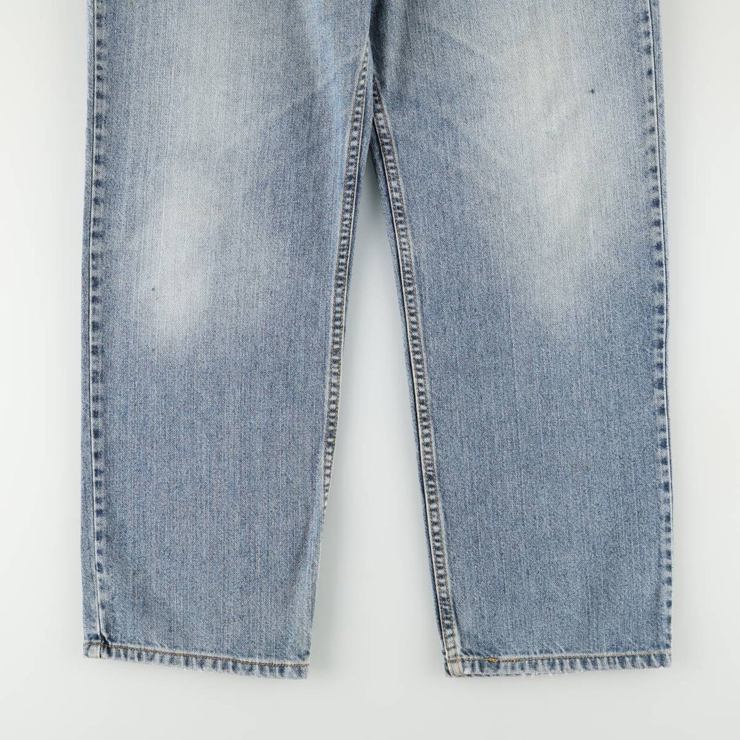 Levi's 550 Relaxed Fit Tapered Denim Pants for Men, W36 cotton blue type Vintage Second Hand