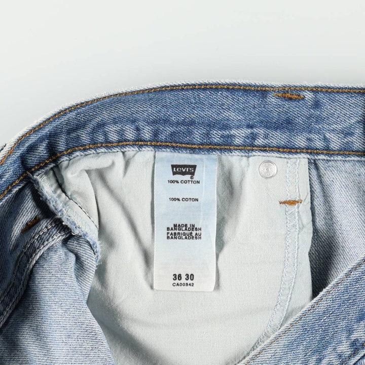 Levi's 550 Relaxed Fit Coupe Relax Tapered Denim Pants for Men, W36 cotton blue type Vintage Second Hand