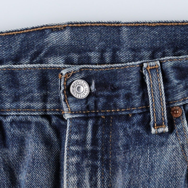 Levi's 550 tapered denim pants for men, size W38 unclear blue type Vintage Second Hand