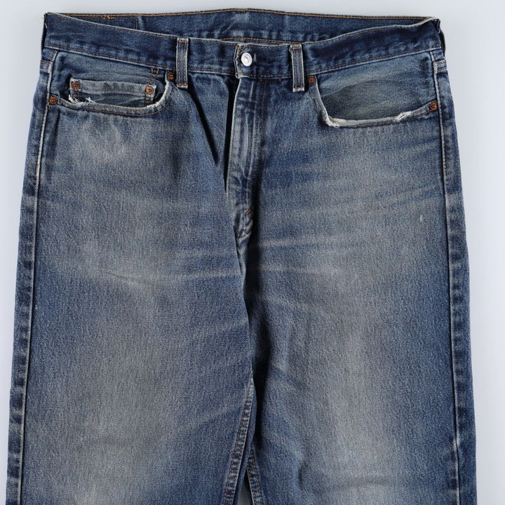 Levi's 550 tapered denim pants for men, size W38 unclear blue type Vintage Second Hand