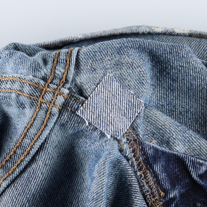 Levi's 550 tapered denim pants for men, size W38 unclear blue type Vintage Second Hand