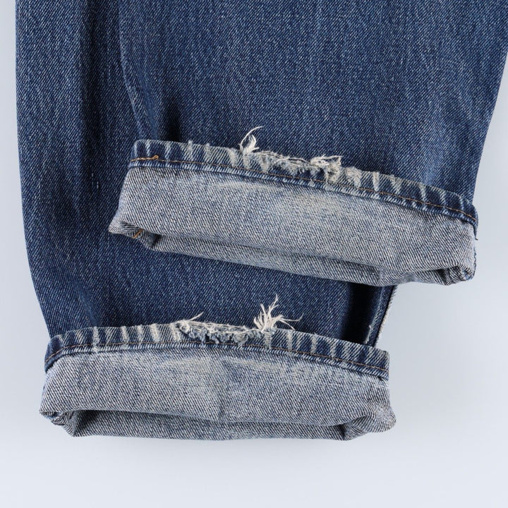 Levi's 550 tapered denim pants for men, size W38 unclear blue type Vintage Second Hand