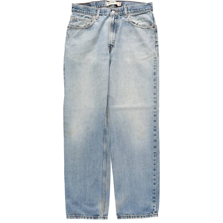 Levi's 550 Relaxed Fit Tapered Denim Pants for Men, W34 equivalent cotton blue type Vintage Second Hand
