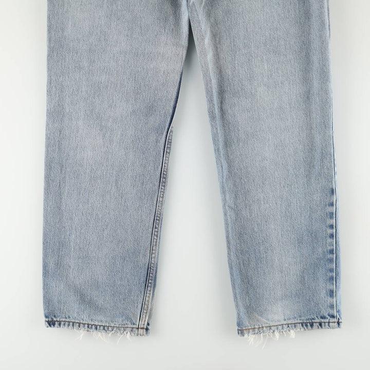 Levi's 550 Relaxed Fit Tapered Denim Pants for Men, W34 equivalent cotton blue type Vintage Second Hand