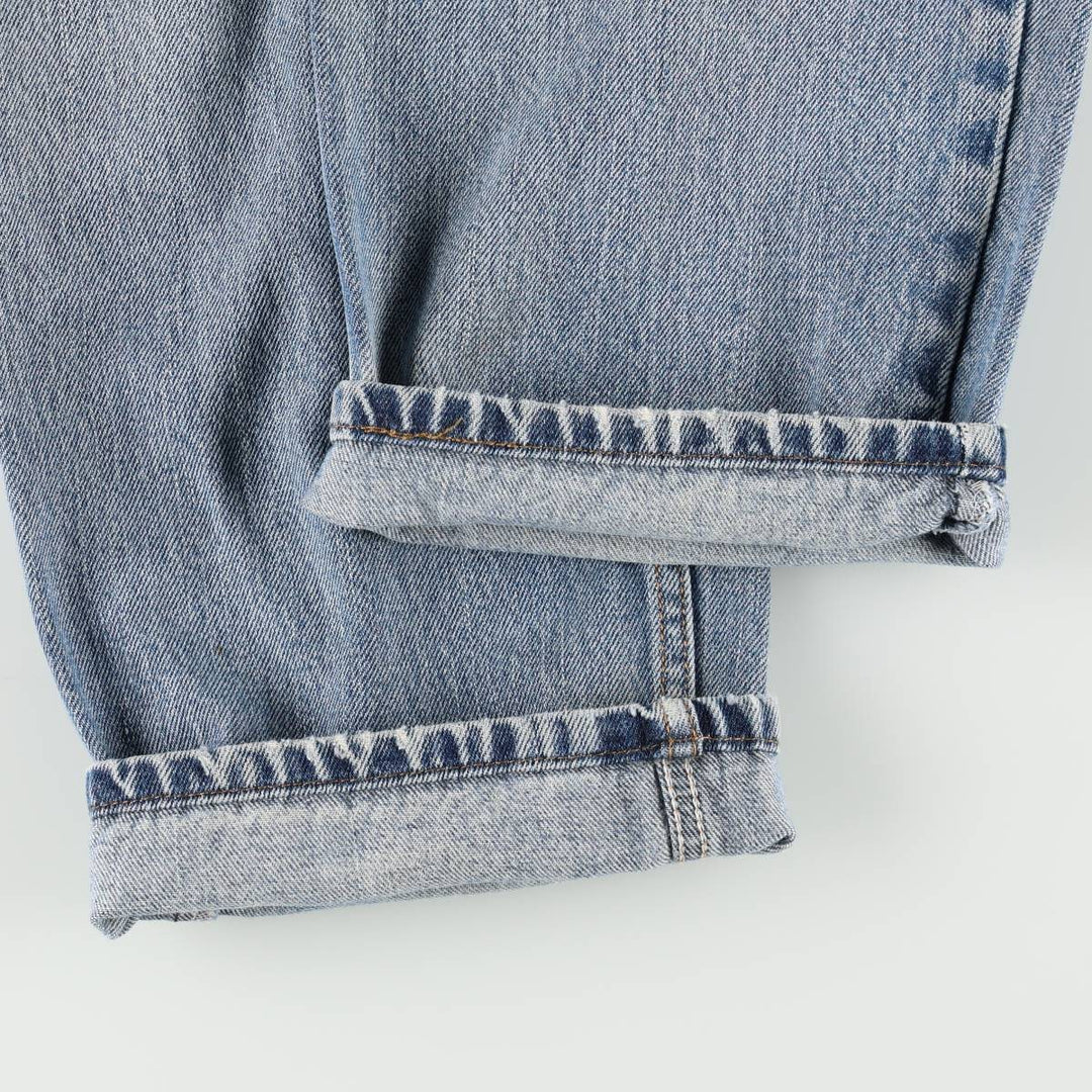 Levi's 550 Relaxed Fit Tapered Denim Pants for Men, W34 equivalent cotton blue type Vintage Second Hand