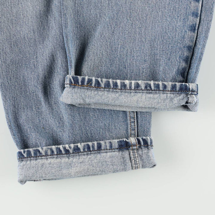 Levi's 550 Relaxed Fit Tapered Denim Pants for Men, W34 equivalent cotton blue type Vintage Second Hand