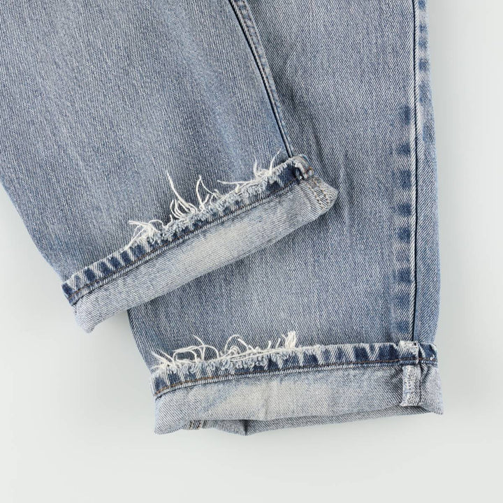 Levi's 550 Relaxed Fit Tapered Denim Pants for Men, W34 equivalent cotton blue type Vintage Second Hand