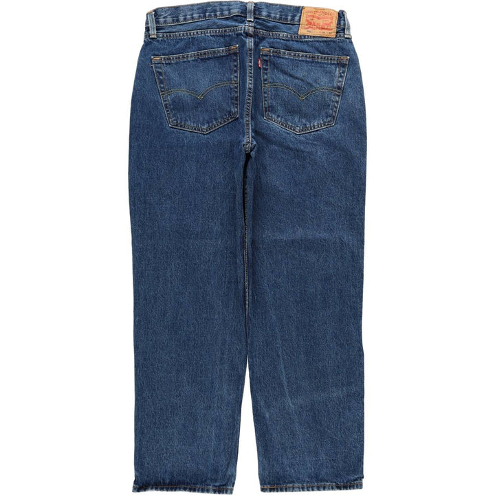 Levi's 550 Tapered Denim Pants, Men's W36 (approx.), Vintage cotton blue type Vintage Second Hand