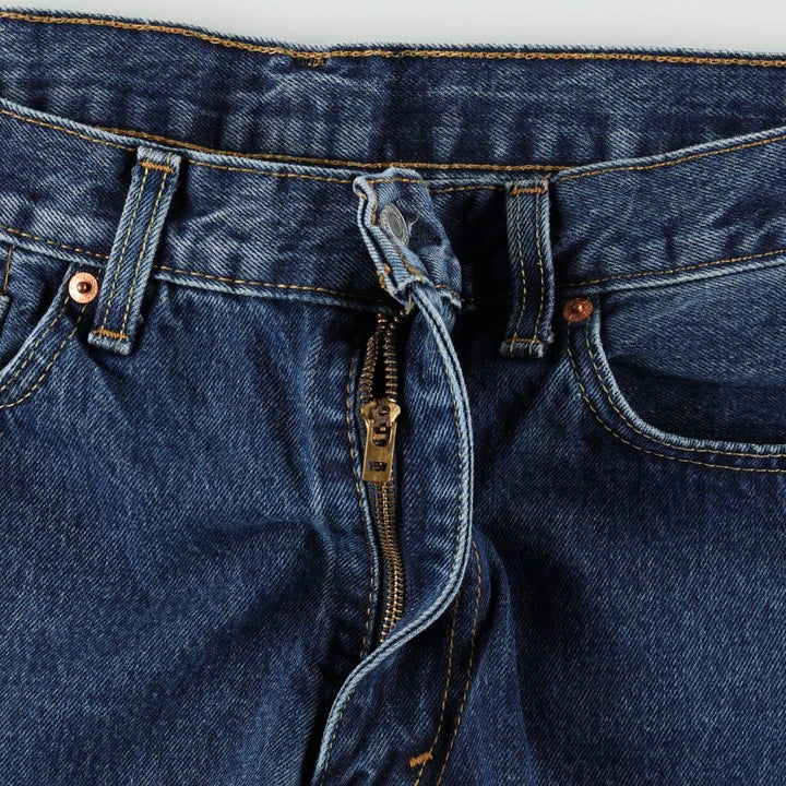 Levi's 550 Tapered Denim Pants, Men's W36 (approx.), Vintage cotton blue type Vintage Second Hand