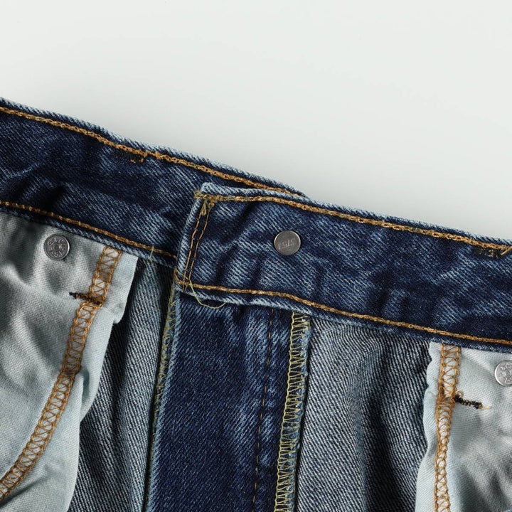 Levi's 550 Tapered Denim Pants, Men's W36 (approx.), Vintage cotton blue type Vintage Second Hand
