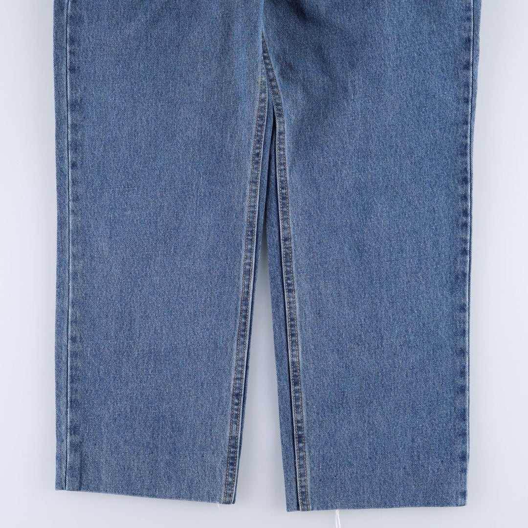 Levi's 550 tapered denim pants for men, size W34 cotton blue type Vintage Second Hand