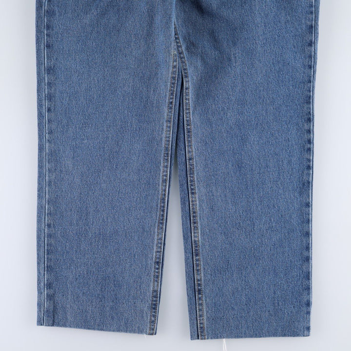Levi's 550 tapered denim pants for men, size W34 cotton blue type Vintage Second Hand