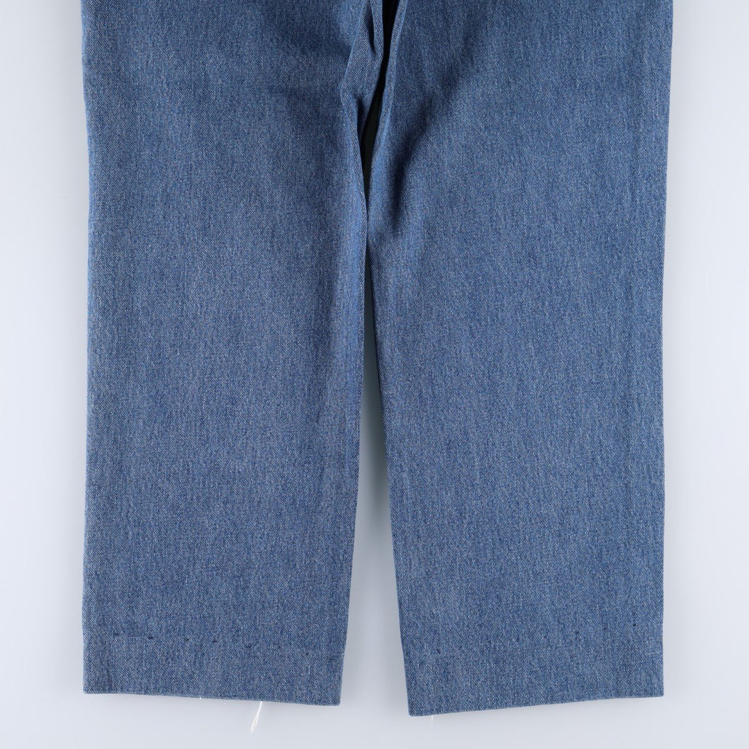 Levi's 550 tapered denim pants for men, size W34 cotton blue type Vintage Second Hand