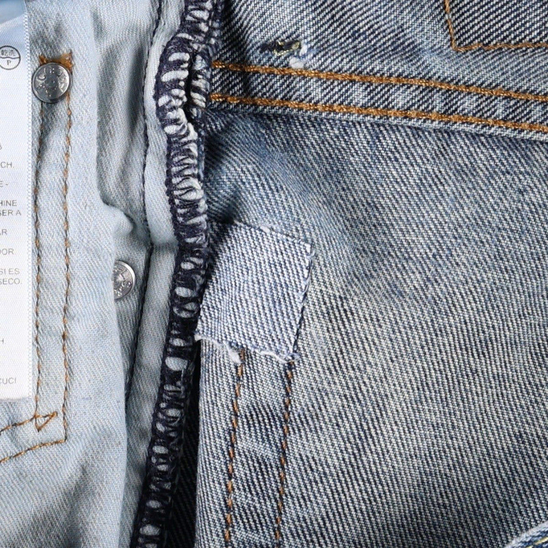 Levi's 550 tapered denim pants for men, size w37 cotton blue type Vintage Second Hand