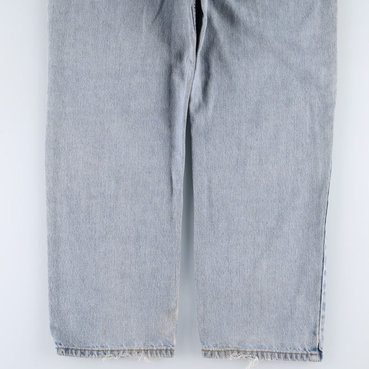 Levi's 550 Relaxed Fit Tapered Denim Pants for Men, W36 cotton blue type Vintage Second Hand