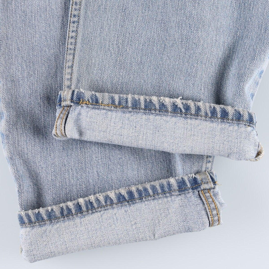 Levi's 550 Relaxed Fit Tapered Denim Pants for Men, W36 cotton blue type Vintage Second Hand