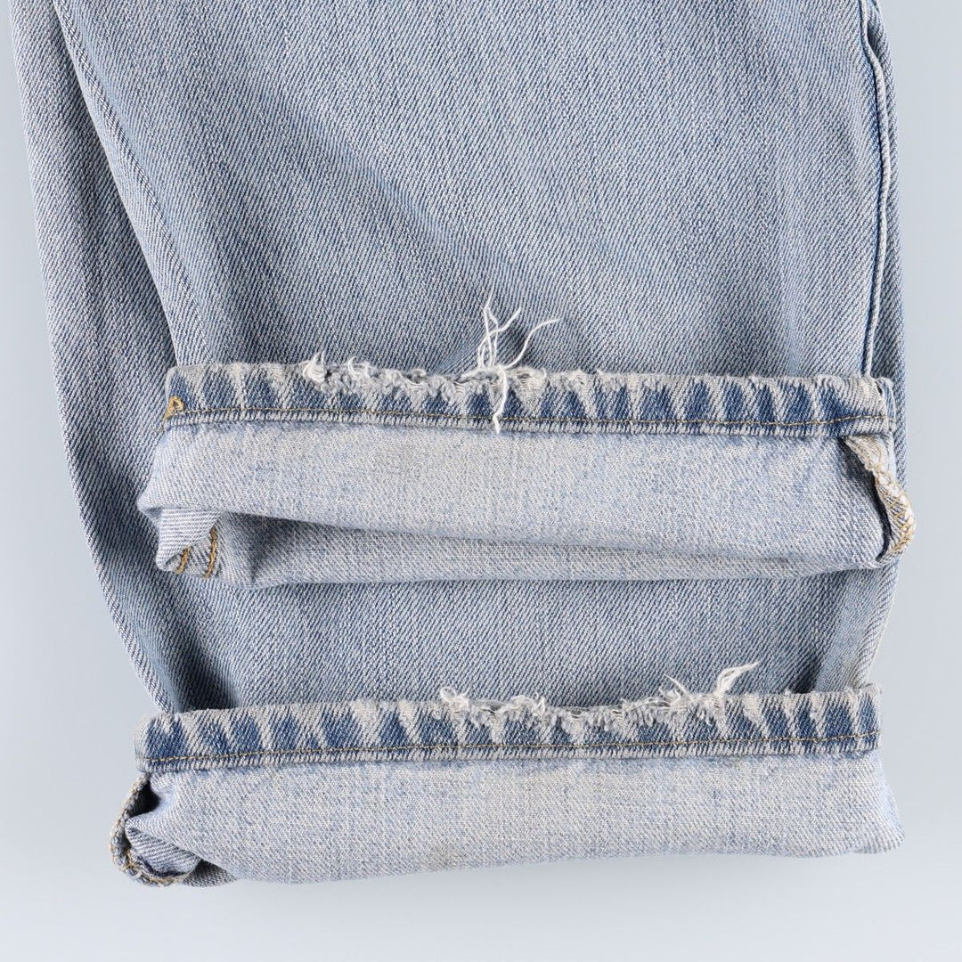 Levi's 550 Relaxed Fit Tapered Denim Pants for Men, W36 cotton blue type Vintage Second Hand