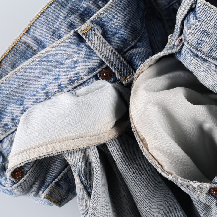 Levi's 550 Relaxed Fit Tapered Denim Pants for Men, W36 cotton blue type Vintage Second Hand