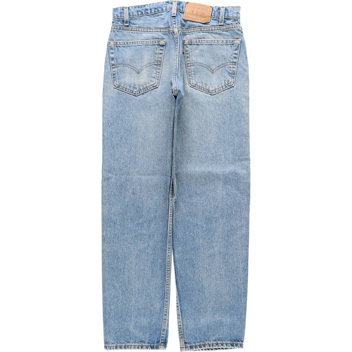 90'S Levi's 550 Relaxed Fit Tapered Denim Pants Made in USA Men's W31 Vintage cotton blue type Vintage Second Hand