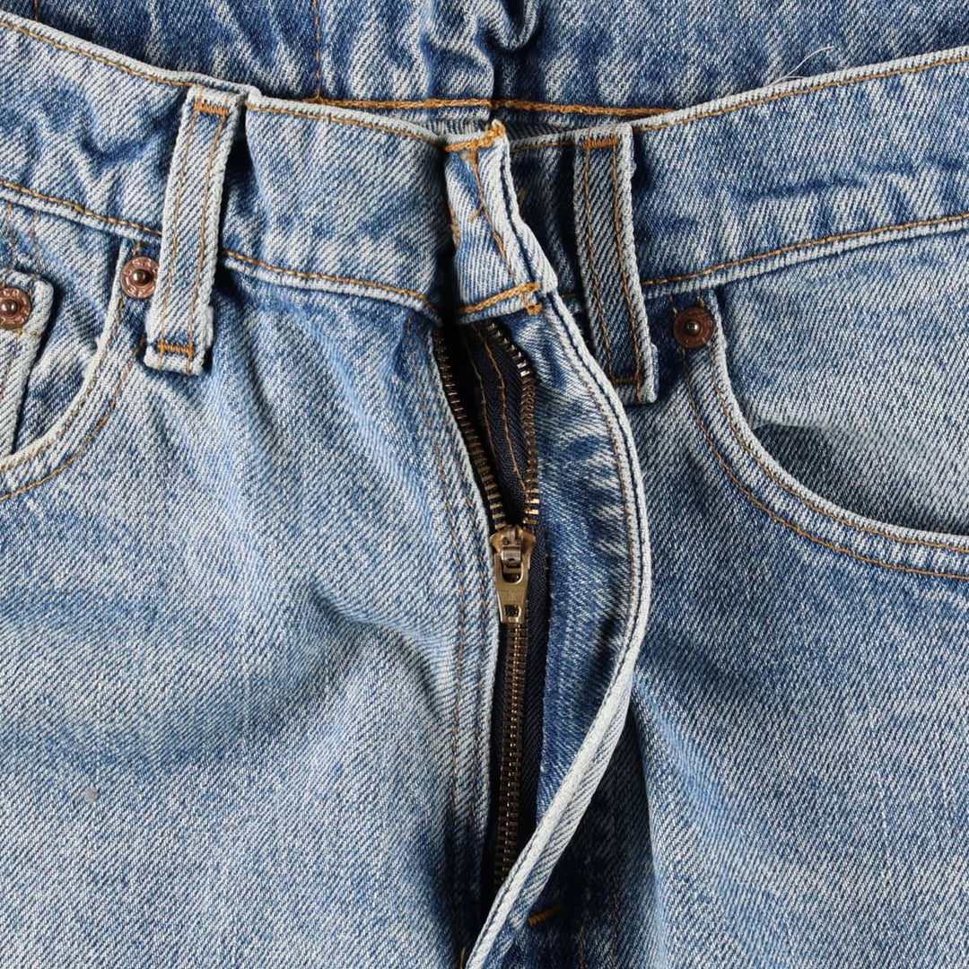 90'S Levi's 550 Relaxed Fit Tapered Denim Pants Made in USA Men's W31 Vintage cotton blue type Vintage Second Hand