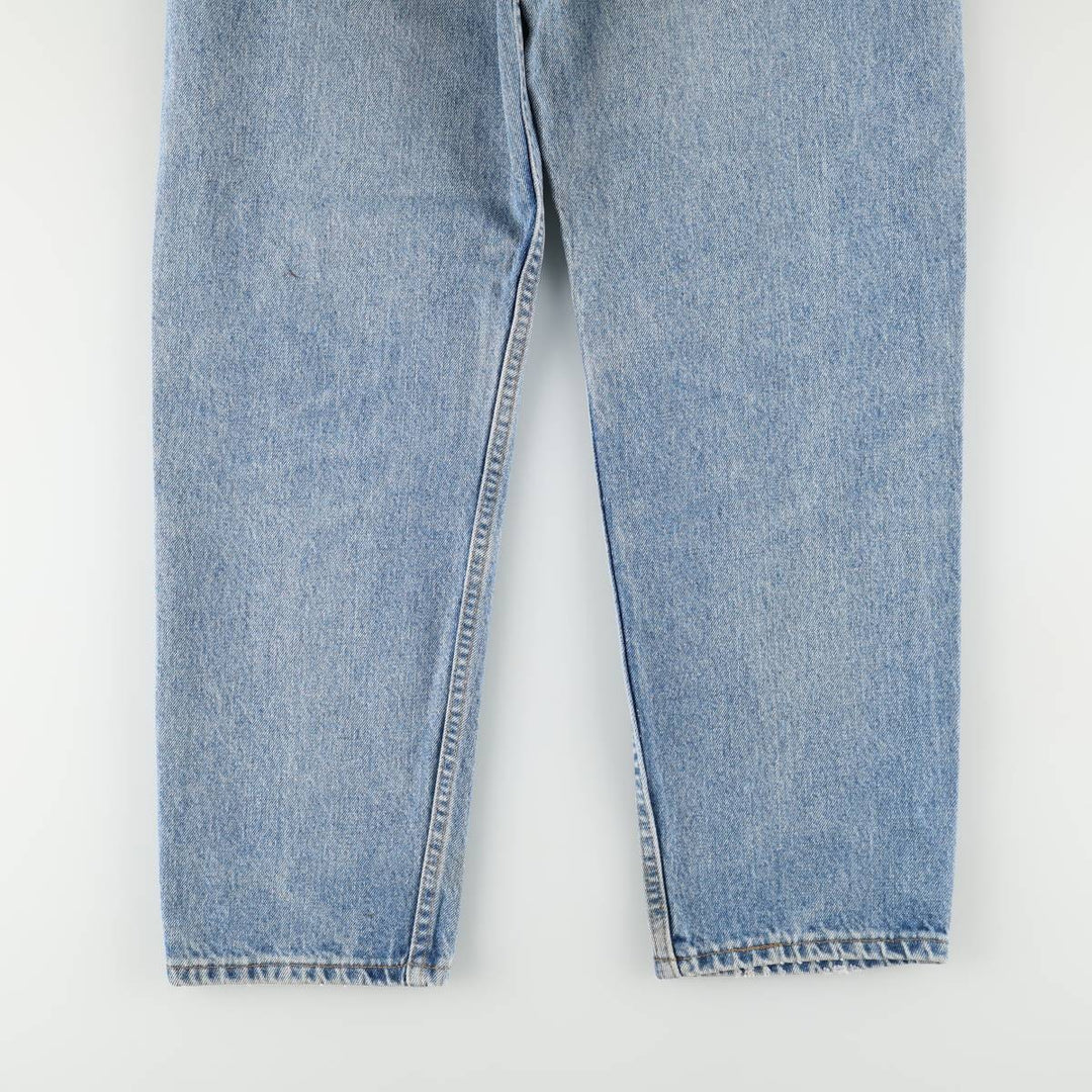 90'S Levi's 550 Relaxed Fit Tapered Denim Pants Made in USA Men's W31 Vintage cotton blue type Vintage Second Hand