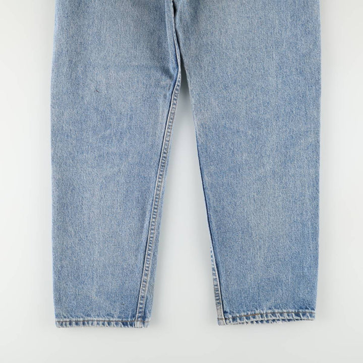 90'S Levi's 550 Relaxed Fit Tapered Denim Pants Made in USA Men's W31 Vintage cotton blue type Vintage Second Hand