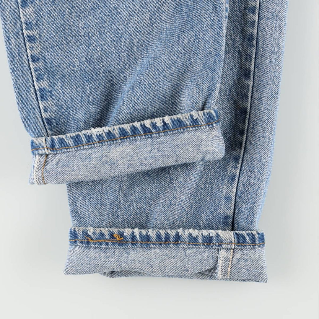 90'S Levi's 550 Relaxed Fit Tapered Denim Pants Made in USA Men's W31 Vintage cotton blue type Vintage Second Hand