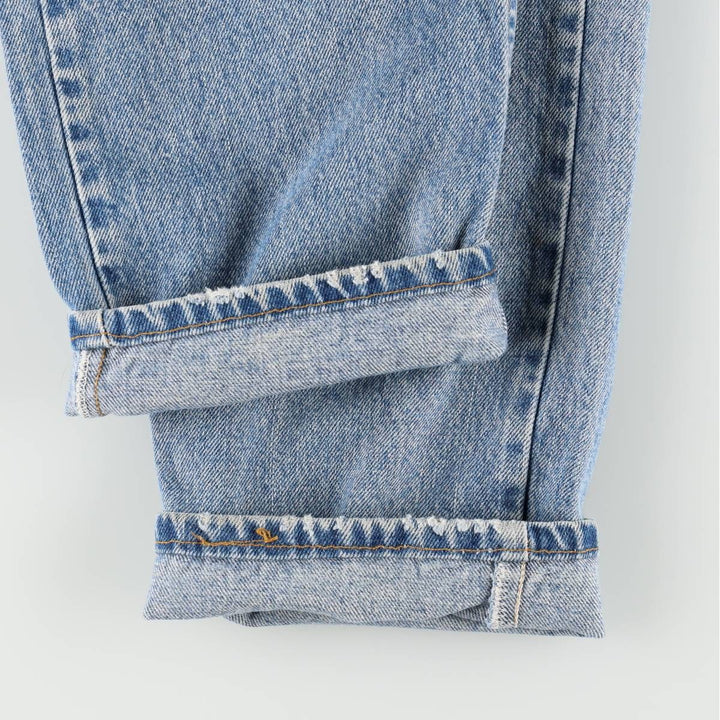 90'S Levi's 550 Relaxed Fit Tapered Denim Pants Made in USA Men's W31 Vintage cotton blue type Vintage Second Hand