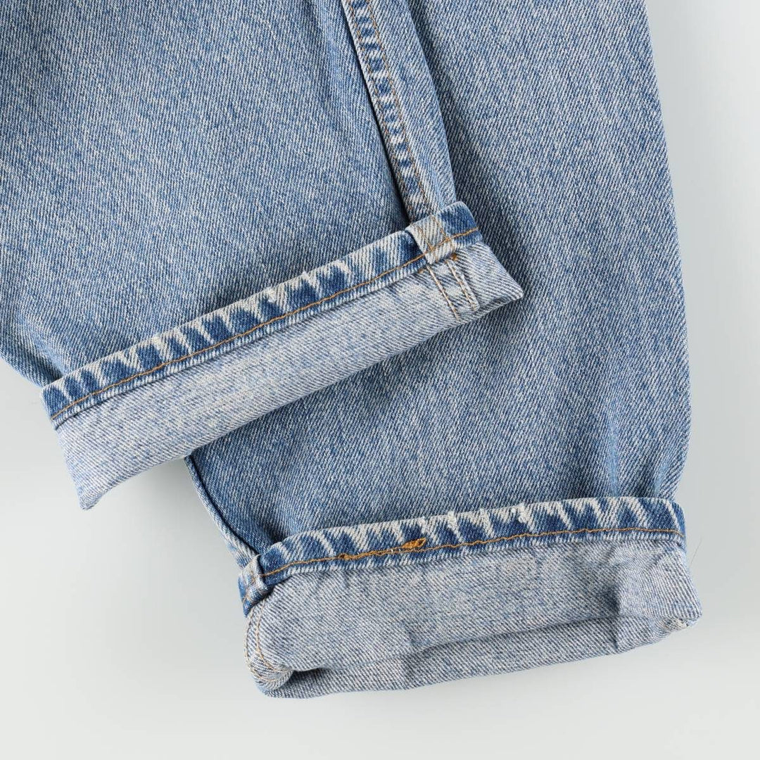 90'S Levi's 550 Relaxed Fit Tapered Denim Pants Made in USA Men's W31 Vintage cotton blue type Vintage Second Hand