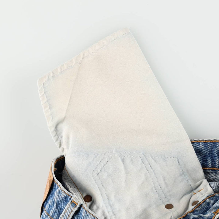 90'S Levi's 550 Relaxed Fit Tapered Denim Pants Made in USA Men's W31 Vintage cotton blue type Vintage Second Hand