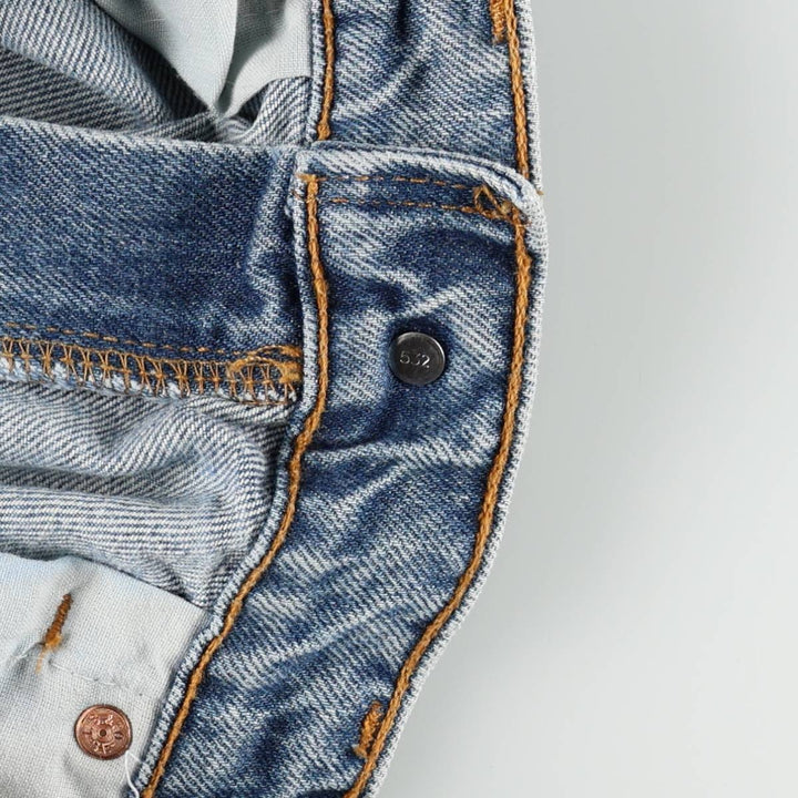 Levi's 567 Extra Wide Leg Tapered Denim Pants, Men's Size W32 (approx.) unclear blue type Vintage Second Hand