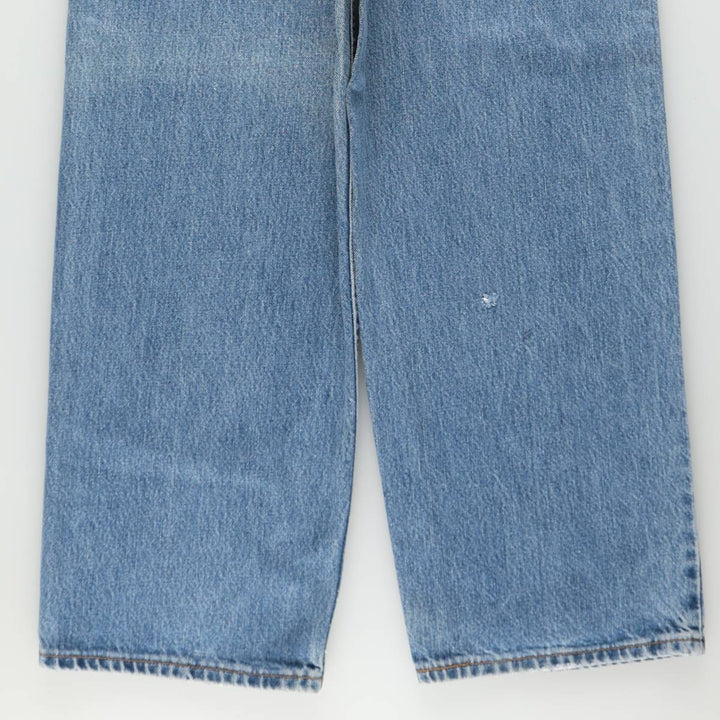 Levi's 567 Extra Wide Leg Tapered Denim Pants, Men's Size W32 (approx.) unclear blue type Vintage Second Hand