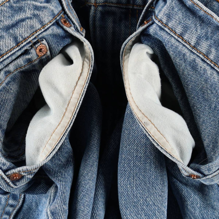 Levi's 567 Extra Wide Leg Tapered Denim Pants, Men's Size W32 (approx.) unclear blue type Vintage Second Hand
