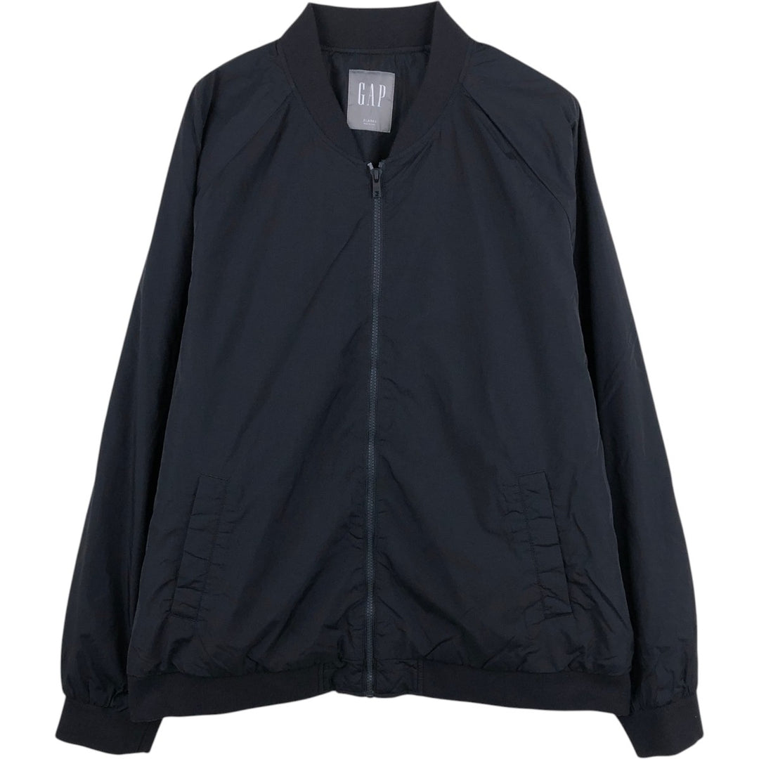 GAP Men's Padded Puffer Jacket (XL) Nylon navy blue type Vintage Second Hand