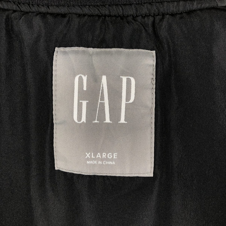 GAP Men's Padded Puffer Jacket (XL) Nylon navy blue type Vintage Second Hand