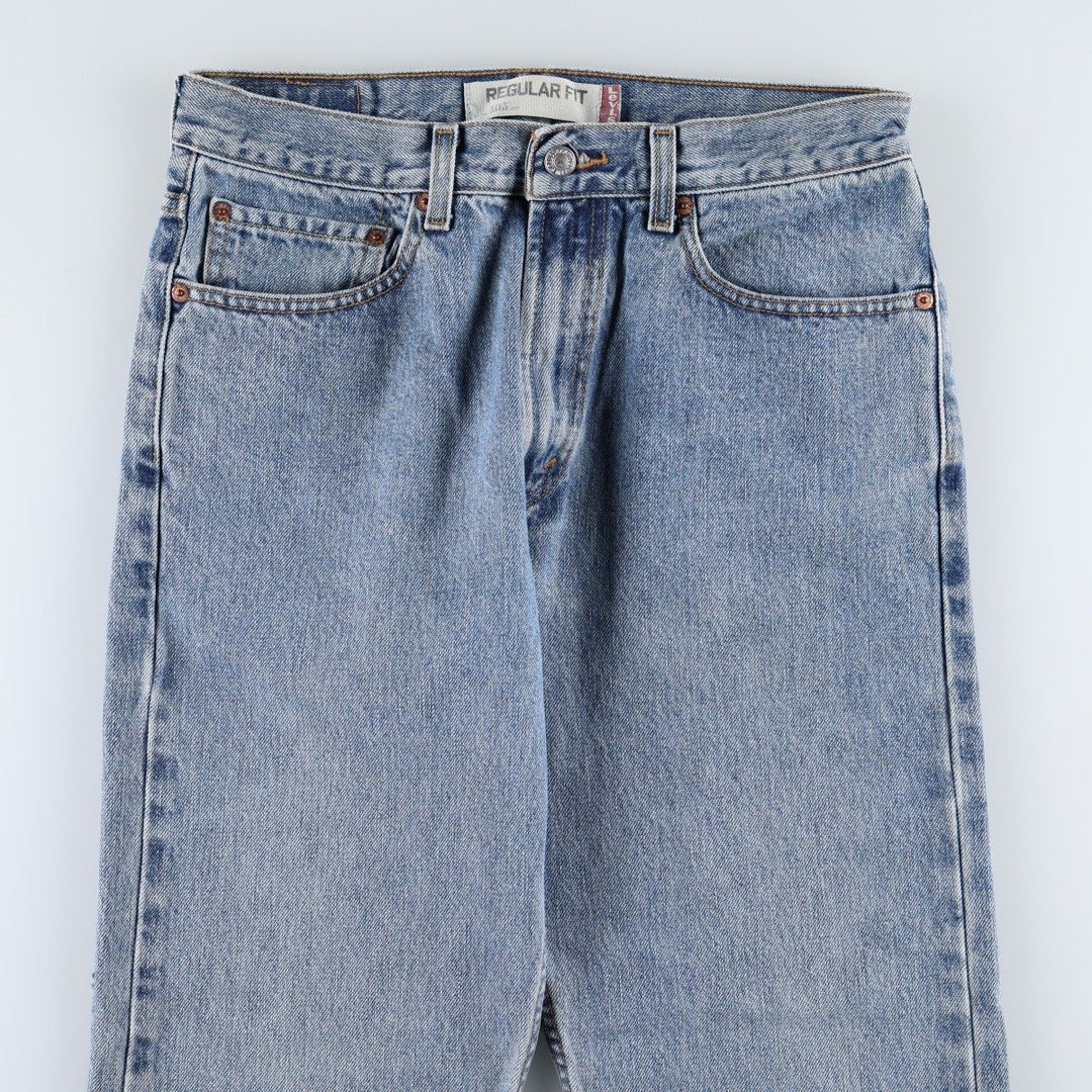Levi's 505 REGULAR FIT tapered denim pants for men, size w31 cotton blue type Vintage Second Hand