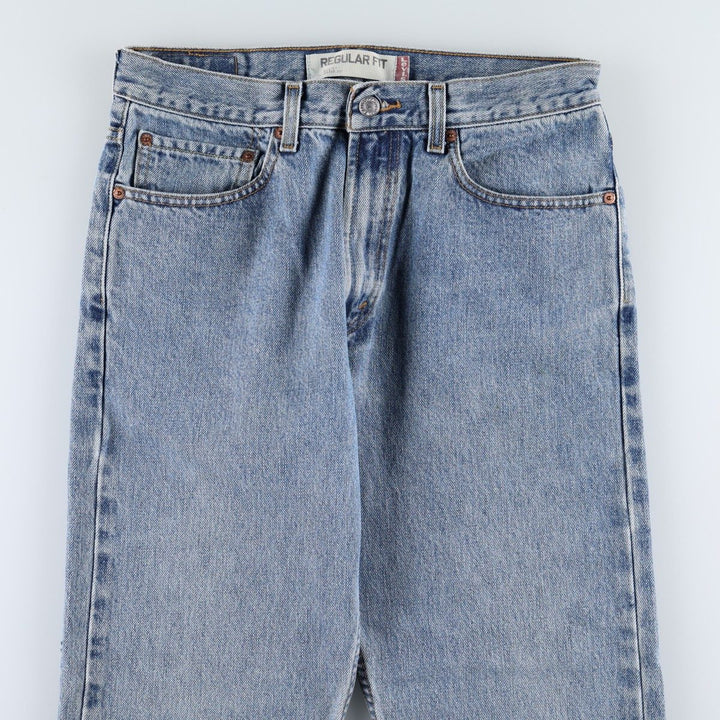 Levi's 505 REGULAR FIT tapered denim pants for men, size w31 cotton blue type Vintage Second Hand