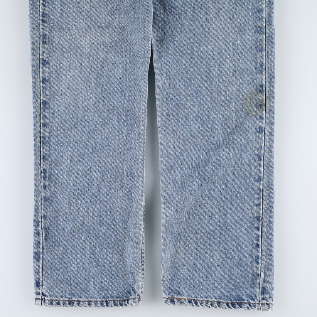 Levi's 505 REGULAR FIT tapered denim pants for men, size w31 cotton blue type Vintage Second Hand