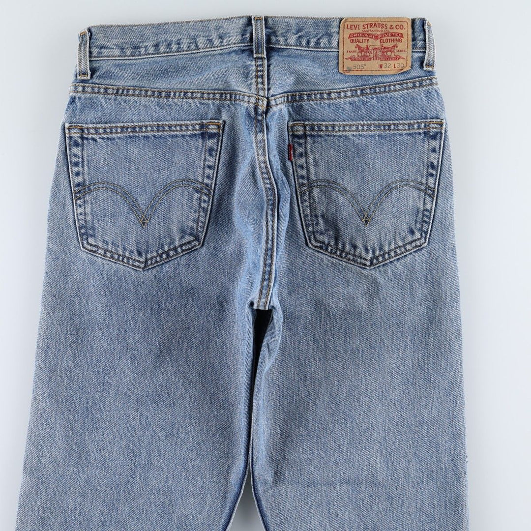 Levi's 505 REGULAR FIT tapered denim pants for men, size w31 cotton blue type Vintage Second Hand