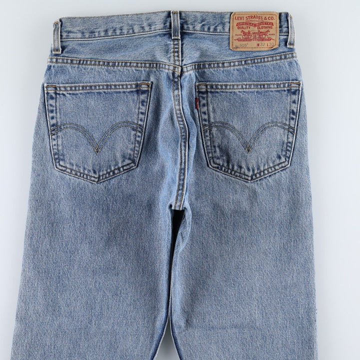 Levi's 505 REGULAR FIT tapered denim pants for men, size w31 cotton blue type Vintage Second Hand