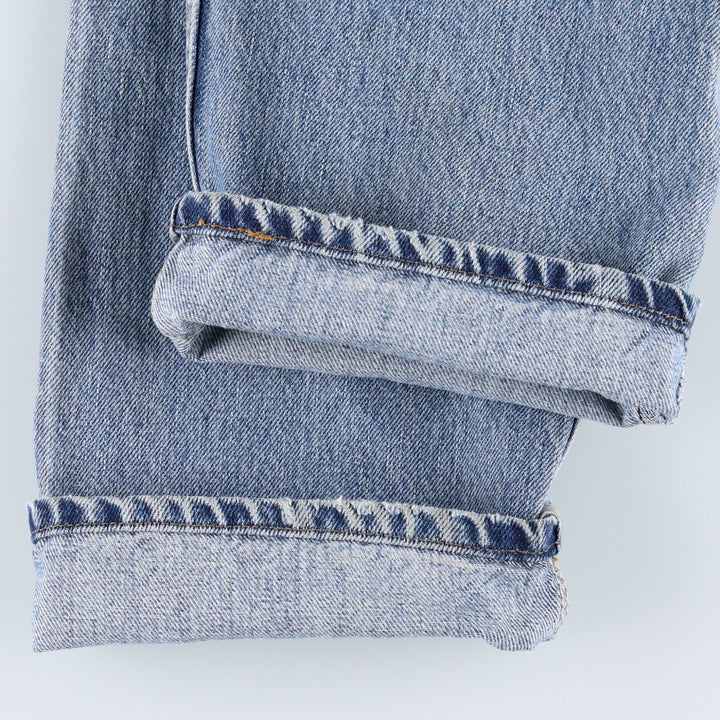 Levi's 505 REGULAR FIT tapered denim pants for men, size w31 cotton blue type Vintage Second Hand