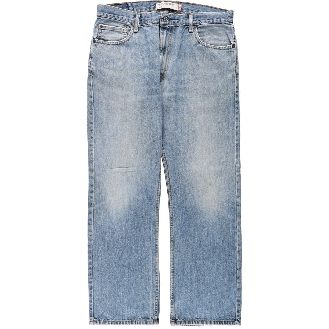 Levi's 505 Straight Fit Tapered Denim Pants, Men's, Size 35 cotton blue type Vintage Second Hand