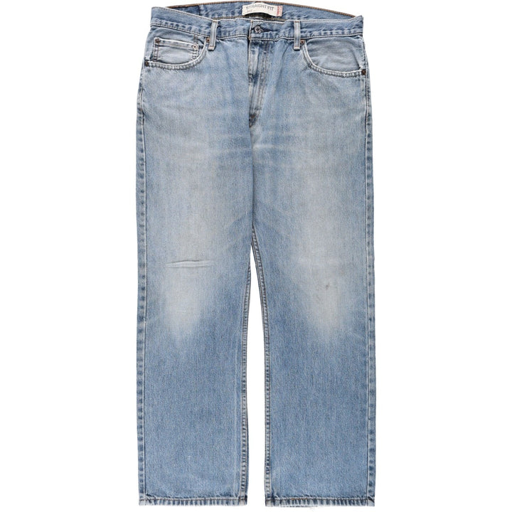 Levi's 505 Straight Fit Tapered Denim Pants, Men's, Size 35 cotton blue type Vintage Second Hand