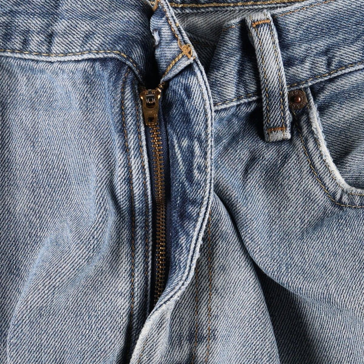 Levi's 505 Straight Fit Tapered Denim Pants, Men's, Size 35 cotton blue type Vintage Second Hand