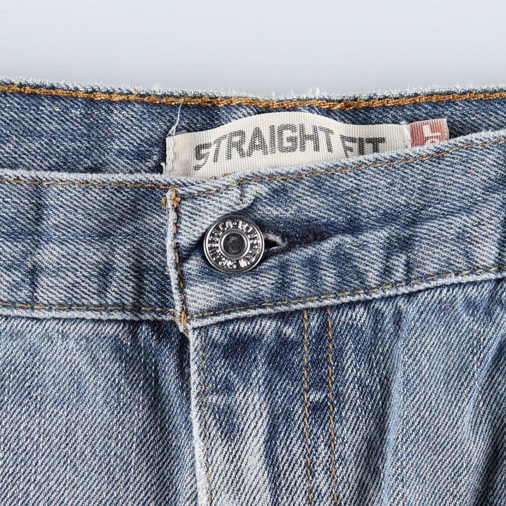 Levi's 505 Straight Fit Tapered Denim Pants, Men's, Size 35 cotton blue type Vintage Second Hand