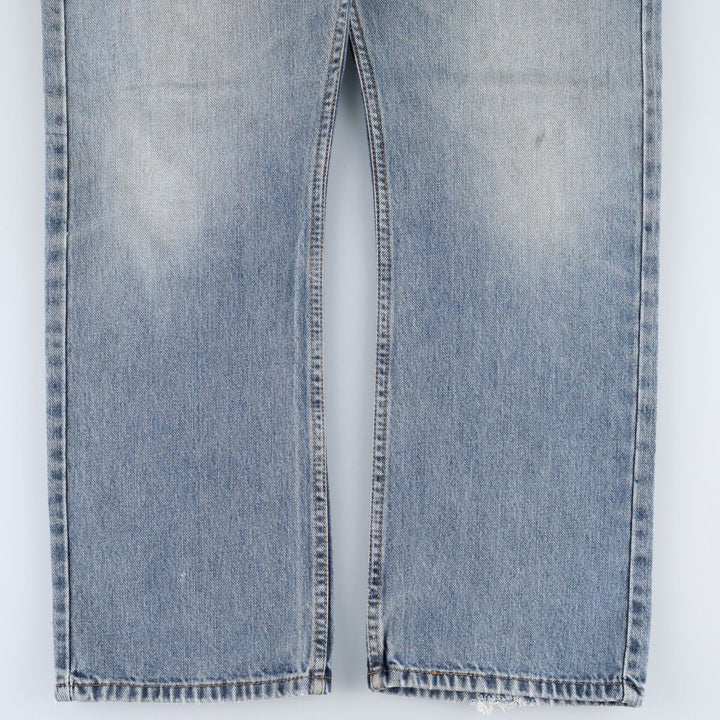 Levi's 505 Straight Fit Tapered Denim Pants, Men's, Size 35 cotton blue type Vintage Second Hand